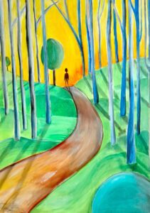 La forêt 80x100