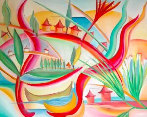 Vacances 100x80