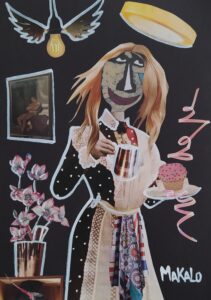 Portrait de Sainte Ginette 21x30