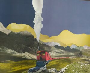 Rêve de montagne le grand voyage 60x80